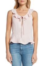 Women's Willow & Clay Peplum Camisole, Size - Pink
