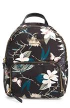 Kate Spade New York Watson Lane - Botanical Small Hartley Nylon Backpack - Black