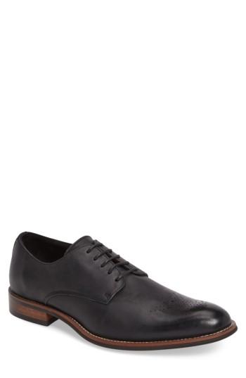 Men's Jump Landry Medallion Toe Derby D - Black