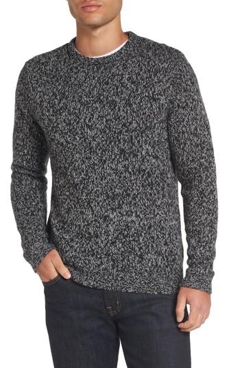 Men's Nordstrom Men's Shop Marled Yarn Sweater, Size - Grey