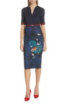 Women's Ted Baker London Yalila Houdini Sheath Dress - Blue