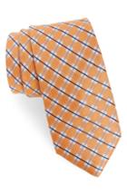 Men's Southern Tide Omni Check Silk Tie, Size - Orange