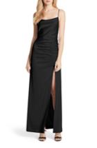 Women's Alice + Olivia Diana Slit Front Maxi Dress - Black