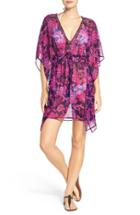 Women's Tommy Bahama 'jacobean' Beaded Neck Cover-up Tunic