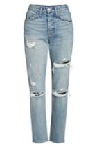 Women's Grlfrnd Karolina Rigid High Waist Skinny Jeans - Blue