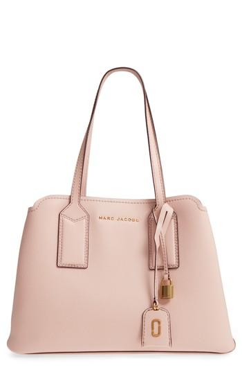Marc Jacobs The Editor Leather Tote - Beige