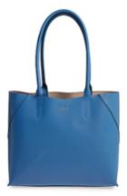 Lodis Blair Collection Cynthia Leather Tote - Blue