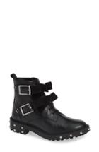 Women's Linea Paolo Tenison Buckle Bootie M - Black