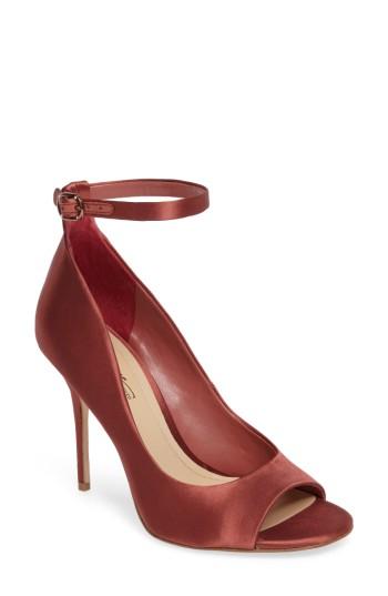 Women's Imagine By Vince Camuto Rielly Ankle Strap Sandal .5 M - Brown