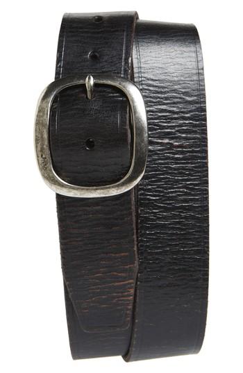 Men's John Varvatos Collection Distressed Leather Belt