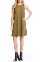 Women's Karen Kane Faux Suede A-line Dress