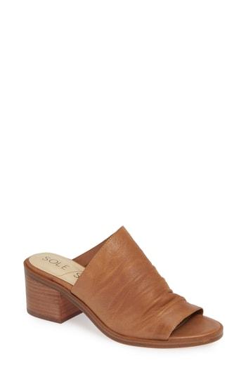 Women's Sole Society Tesiana Sandal M - Brown
