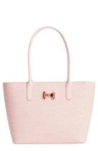 Ted Baker London Small Leather Shopper - Pink