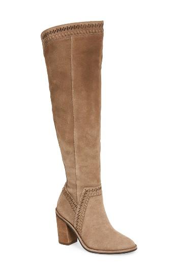 Women's Vince Camuto Madolee Over The Knee Boot M - Brown