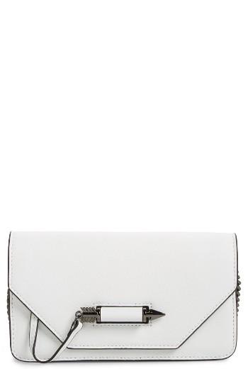 Mackage Mini Zoey Leather Crossbody Bag - White