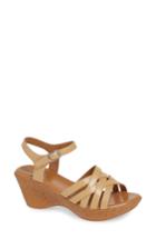 Women's Athena Alexander Castle Walk Wedge Sandal M - Brown
