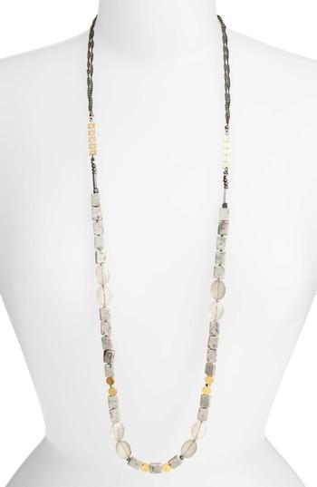 Women's Nakamol Design Long Agate Necklace