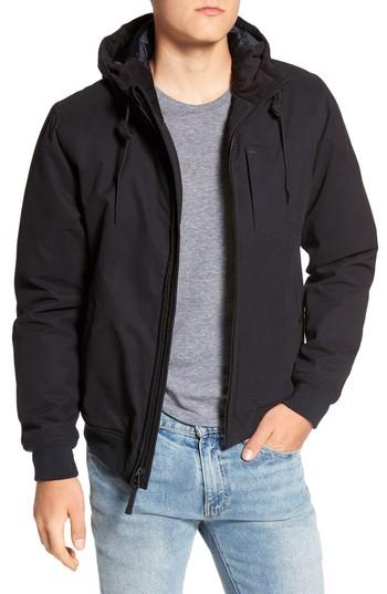 Men's Rvca Hooded Bomber Jacket