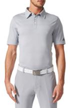Men's Adidas Climacool 3-stripes Mapped Polo - Grey