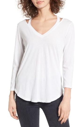 Women's Splendid Vintage Whisper Tee - White