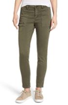 Women's Caslon Slim Utility Pants - Green