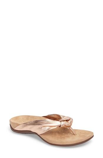 Women's Vionic Pippa Flip Flop M - Red
