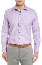 Men's David Donahue Fit Plaid Short