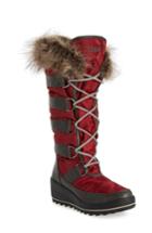 Women's Cougar Lancaster Waterproof Snow Boot M - Red