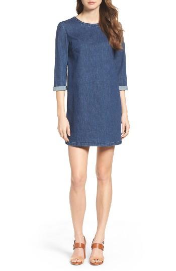Women's French Connection Denim Shirtdress - Blue