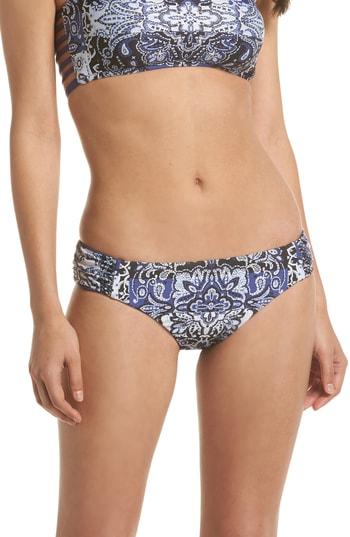 Women's Becca Americana Reversible Bikini Bottoms - Blue