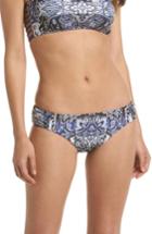 Women's Becca Americana Reversible Bikini Bottoms - Blue