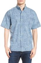 Men's Reyn Spooner Pine Place Sport Shirt - Blue