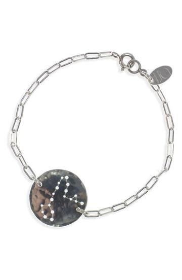 Women's Ija 'zodiac' Sterling Silver Chain Bracelet