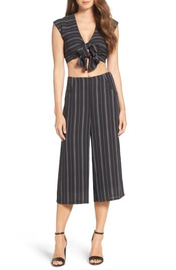 Women's Ali & Jay Poolside Periodicals Crop Top & Culottes Set - Pink