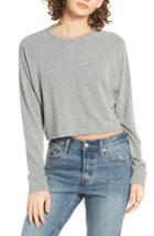 Women's Michelle By Comune Bedias Crop Sweatshirt - Grey