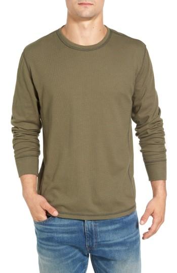 Men's Jeremiah Larsen Zigzag Thermal T-shirt, Size - Green