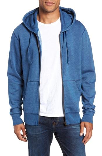 Men's Goodlife Inidigo Zip Hoodie - Blue