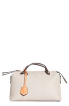 Fendi 'medium By The Way' Colorblock Leather Shoulder Bag - Beige