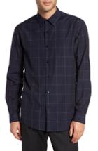 Men's Theory Grid Woven Sport Shirt