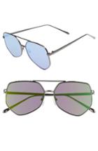 Women's Bonnie Clyde Figueroa 58mm Sunglasses - Money Green