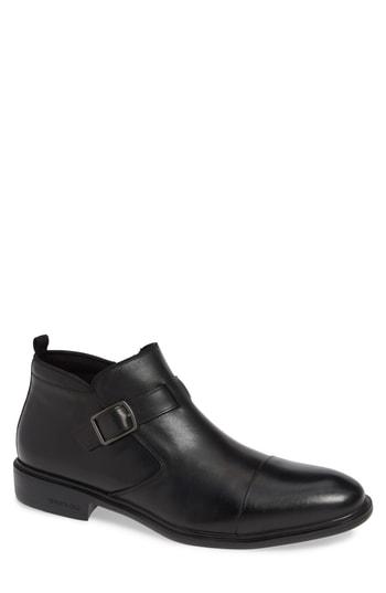 Men's Kenneth Cole New York Garner Zip Boot M - Black