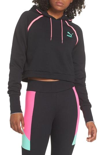 Women's Puma Reflect Hoodie - Black