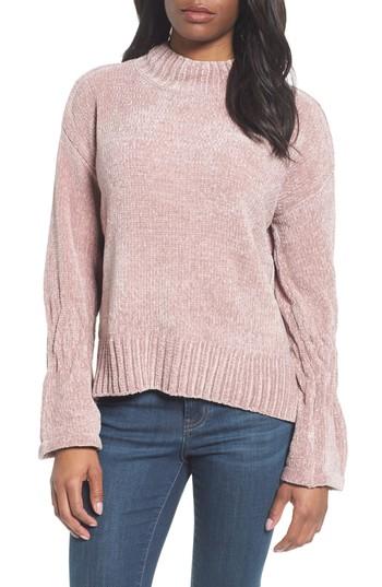 Women's Rdi Bell Cuff Sweater - Pink