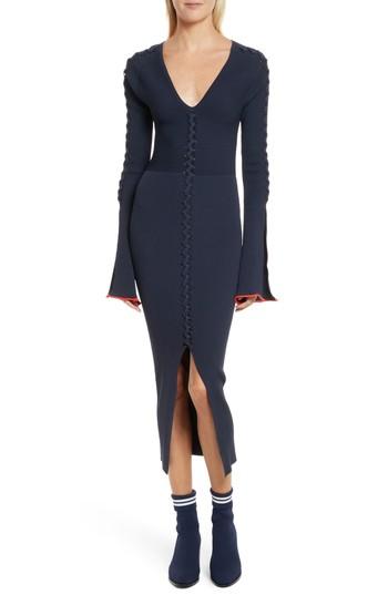 Women's Opening Ceremony Criss Cross Dress - Blue