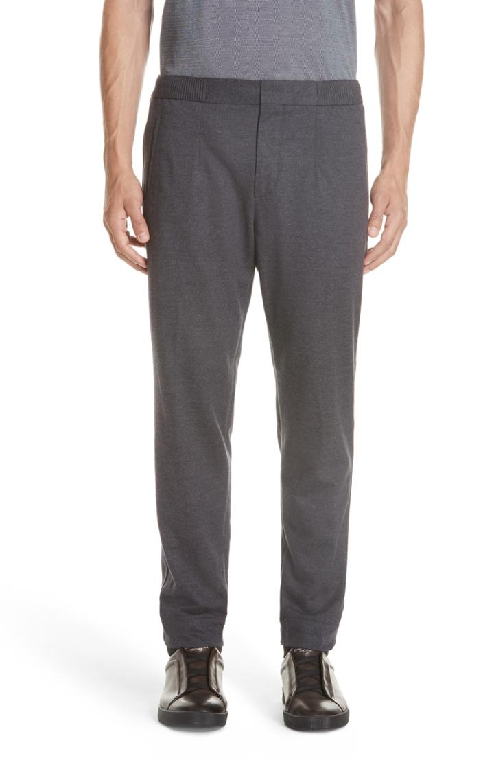 Men's Ermenegildo Zegna Wool Jogger Pants Eu - Grey
