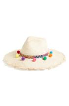 Women's Brooklyn Hat Co Chakra Frayed Edge Safari Hat -