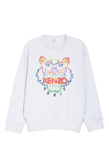 Women's Kenzo High Summer Tiger Sweatshirt - Grey