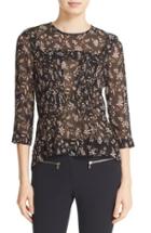 Women's Veronica Beard Thompson Ruffle Blouse