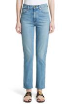 Women's Khaite Victoria Straight Leg Jeans - Blue