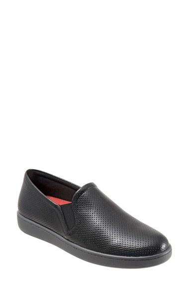 Women's Trotters 'americana' Slip-on Sneaker .5 N - Black